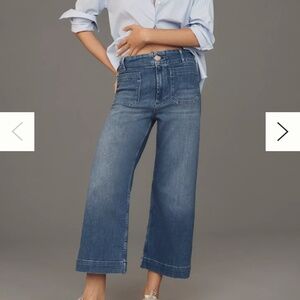 Brand new with tags Anthropologie Maeve Colette Cropped Denim size 27